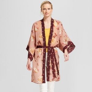 💥Sheer Floral Print Kimono Jacket💥
